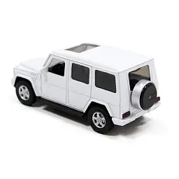 Автомодель - MERCEDES BENZ G350 (білий) - мініатюра 6