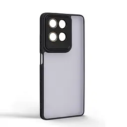 Защитный чехол для Motorola G75 5G, черный, ShadeX, противоударный, матовый, панель PC+TPU, защита всего корпуса, амортизация ударов при падении, ArmorStandart (ARM82759) - мініатюра 2