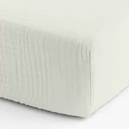 Простирадло на резинці муслін Cosas Vanillacream 200х200х20 см (02Muslin_VanillaCream_200x200x20) - мініатюра 5