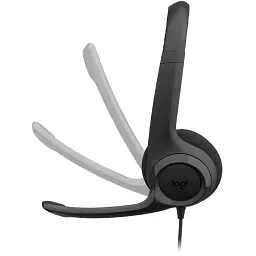 Навушники Logitech H390 USB-C Midnight Black (981-001576) - мініатюра 2