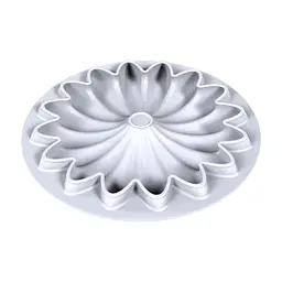 Форма для випікання Silikomart Kir 3D Tatye Ring Bloom d180 h 20 мм + 1 кільце + 1 форма (KIT 3D TARTE RING BLOOM O180 MM)