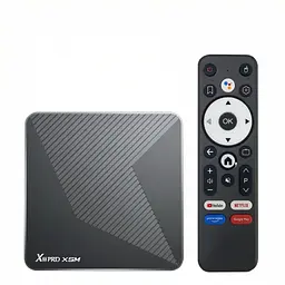 Смарт ТВ 4К приставка X88 PRO X5M Amlogic S905X5M 4/64 ГБ Android 14, голосовий пошук