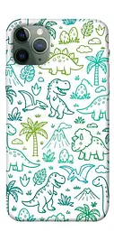 TPU чохол Demsky Dino pattern для Apple iPhone 11 Pro (5.8")
