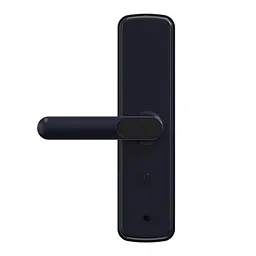 Замок біометричний автономний Trinix TRL-5204BTF Black з Bluetooth, зчитувачем відбитків пальців і карт Mifare (65-00066) - мініатюра 1