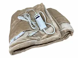 Електрична ковдра DMS EHD-180 з підігрівом дуже м'яка, 180х130 см, 160 W, beije - мініатюра 2