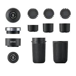 Набір барісти Wacaco Nanopresso Barista Kit 120 мл для Nanopresso (чашка кошика адаптер) Чорний - мініатюра 2