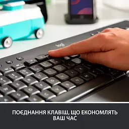 Клавіатура Logitech Signature K650 US Wireless Graphite (920-010945) - мініатюра 3
