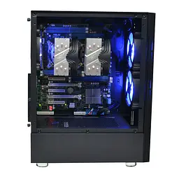 Сервер двопроцесорний Tower Power Up #30 Xeon E5 2690 v3 x2/64 GB/HDD 1 Tb х 2 Raid/Int Video - мініатюра 2