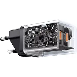 Мережевий зарядний пристрій Baseus GaN5 Pro 40W 2xUSB-C Black (CCGP180101) [113782] - мініатюра 5