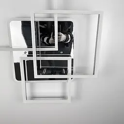 Світлодіодна люстра Ideal Lux Frame у хромованому корпусі | Арт. A 11017/3 RGB CH | Line F - мініатюра 3
