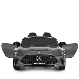 Детский электрический автомобиль Bambi Mercedes-Benz 24V двухместный до 50 кг Серый (DE-169-E-990) - миниатюра 6