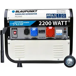 Бензиновий генератор Blaupunkt PG2065 (BPG-TP-2065-A38X) - мініатюра 2