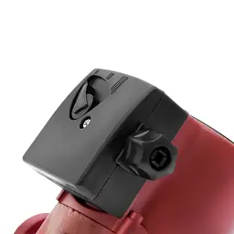 Насос циркуляційний 100Вт Hmax 6м Qmax 50л/хв Ø1½" 180мм бордо+гайки Ø1" WETRON LPS25-6/180B (774232) - мініатюра 5