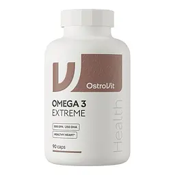 Жирні кислоти OstroVit Omega 3 Extreme, 90 капсул