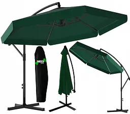 Парасолька садова Garden Line green 3.5 м - мініатюра 4