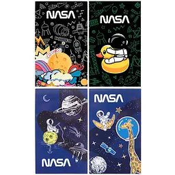 Блокнот А6 50арк. б/лін. тв. обкл. NASA №NS23-195/Kite/ - мініатюра 1