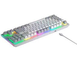 Механічна ігрова клавіатура HATOR HTK-561ENG US Layout White Gravity TKL Orange - мініатюра 6