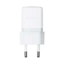 Мережевий зарядний пристрій з кабелем Baseus Palm Fast Charger 1C 30W EU Moon білий(With:Baseus Mini білий Cable C to C - мініатюра 3