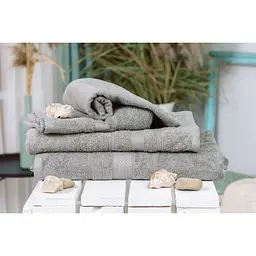 Набір банних рушників №5012 SoftNess Smoky, 4 шт. (2200003183368) - мініатюра 2