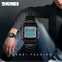 Спортивний годинник Skmei Illuminator Чорний - мініатюра 4