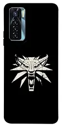 TPU чохол Demsky Wolf medallion для TECNO Camon 17 Pro