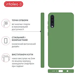 Чохол до мобільного телефона Intaleo SoftShell Samsung Galaxy A50 Green (1283126562853) - мініатюра 4