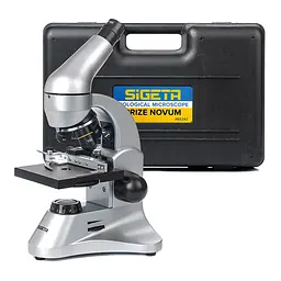 Мікроскоп SIGETA PRIZE NOVUM 20x-1280x з кейсом та набором для дослідів (65242)