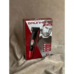 Машинка акумуляторна Grunhelm GHC528 чоловіча машинка для стрижки червоний 3 Вт - мініатюра 2