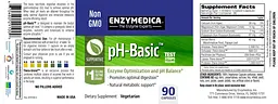Ферменти для підтримки pH балансу Enzymedica pH-Basic 90 капсул - мініатюра 2