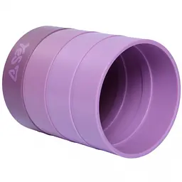 Стакан для письмового приладдя Yes Fusion Purple розбірний 10.2х8 см ліловий (470549) - мініатюра 2