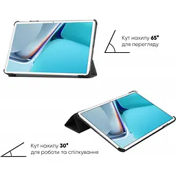 Чохол до планшета AirOn Premium Huawei Matepad 11 Black + film (4822352781067) - мініатюра 6
