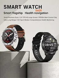 Смарт-годинник Lige S600 2 ремінці Black (2c01e524) - мініатюра 4