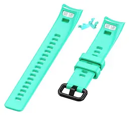 Силіконовий ремінець Primo для фітнес-браслета Huawei Honor Band 4/5 Mint - мініатюра 4