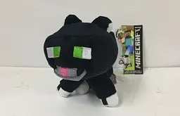 Іграшка Чорний кіт Minecraft - Tuxedo Cat 19 см - мініатюра 4