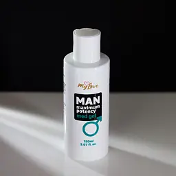 Стимулюючий лубрикант для чоловіків - MyLove Man Maximum Potency Med Gel, 150 мл - мініатюра 8