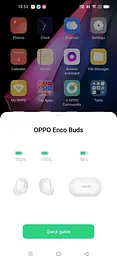 Гарнітура Oppo Enco Buds W12 White (OFETI81_WHITE) - мініатюра 7