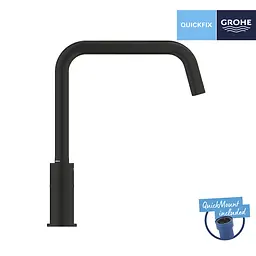 Змішувач для кухні Grohe QuickFix Start 304702430, Чорний матовий - мініатюра 2