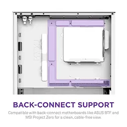 Корпус NZXT H3 Flow Tempered Glass без БП White (CC-H31FW-01) - мініатюра 9