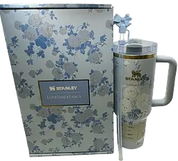 Термокухоль Stanley Quencher H2.0 Tumbler з неіржавкої сталі 1,18 л Everblooming Rosettes KT6007855