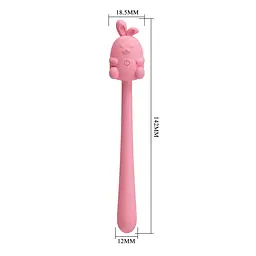 Вібратор Pretty Love Cute Bunny Pink, 7 vibration functions - мініатюра 9
