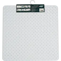 Килимок для душу квадратиний Eco Fabric Лоза 50х50 см білий (5050-002) - мініатюра 4