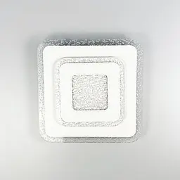 Cвітильник LED з прозорим акриловим розсіювачем 25х25 см | Line F | Арт. 2234-250 Q WT