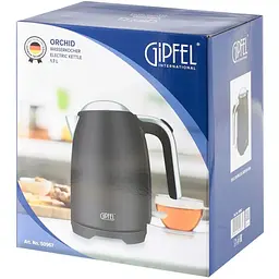 Чайник електричний Gipfel Orchid 1.7 л чорний (50967) - мініатюра 7