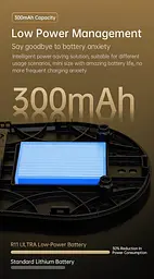 Бездротова миша ATTACK SHARK R11 ULTRA 42000 DPI, PAW3950 MAX, Carbon Shark, 8K,Чорна - мініатюра 9
