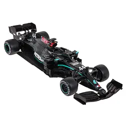 Машинка RASTAR Mercedes-AMG F1 W11 EQ Performance дистанційно керований 1:18 чорний 98500 - мініатюра 3