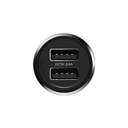 Автомобільний зарядний пристрій Proda Paul PD-C27 (2USB 2.4A) Чорний (PD-C27-BK) - мініатюра 3