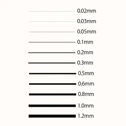 Лінер Marvy for Drawing 0.02 мм чорний 4600-S - мініатюра 3