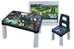 Комплект дитячих меблів стіл та стілець Мавка QB001-504 qbee
