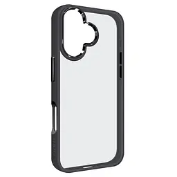 Чехол для Apple iPhone 16, UNIT2, черный, ударопрочный, прозрачный противоударный чехол-накладка из TPU и поликарбоната (PC), с защитными бортиками, защита всего корпуса от ударов и царапин, ArmorStandart (ARM78778)