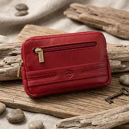 Ключниця Tony Perotti натуральна шкіра Cortina 5069 rosso (90295) Червона - мініатюра 4